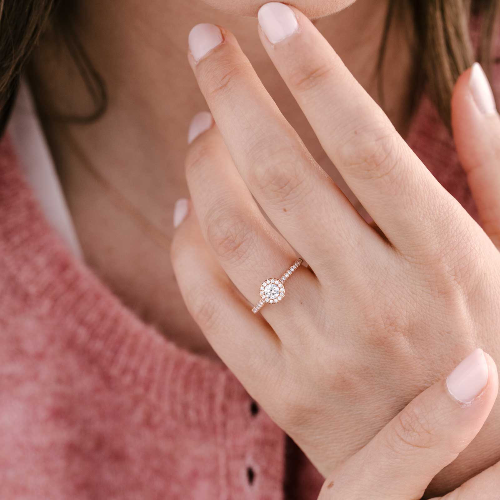 Ring White gold Tsavorite and diamonds Rétromantique S Pavée 5