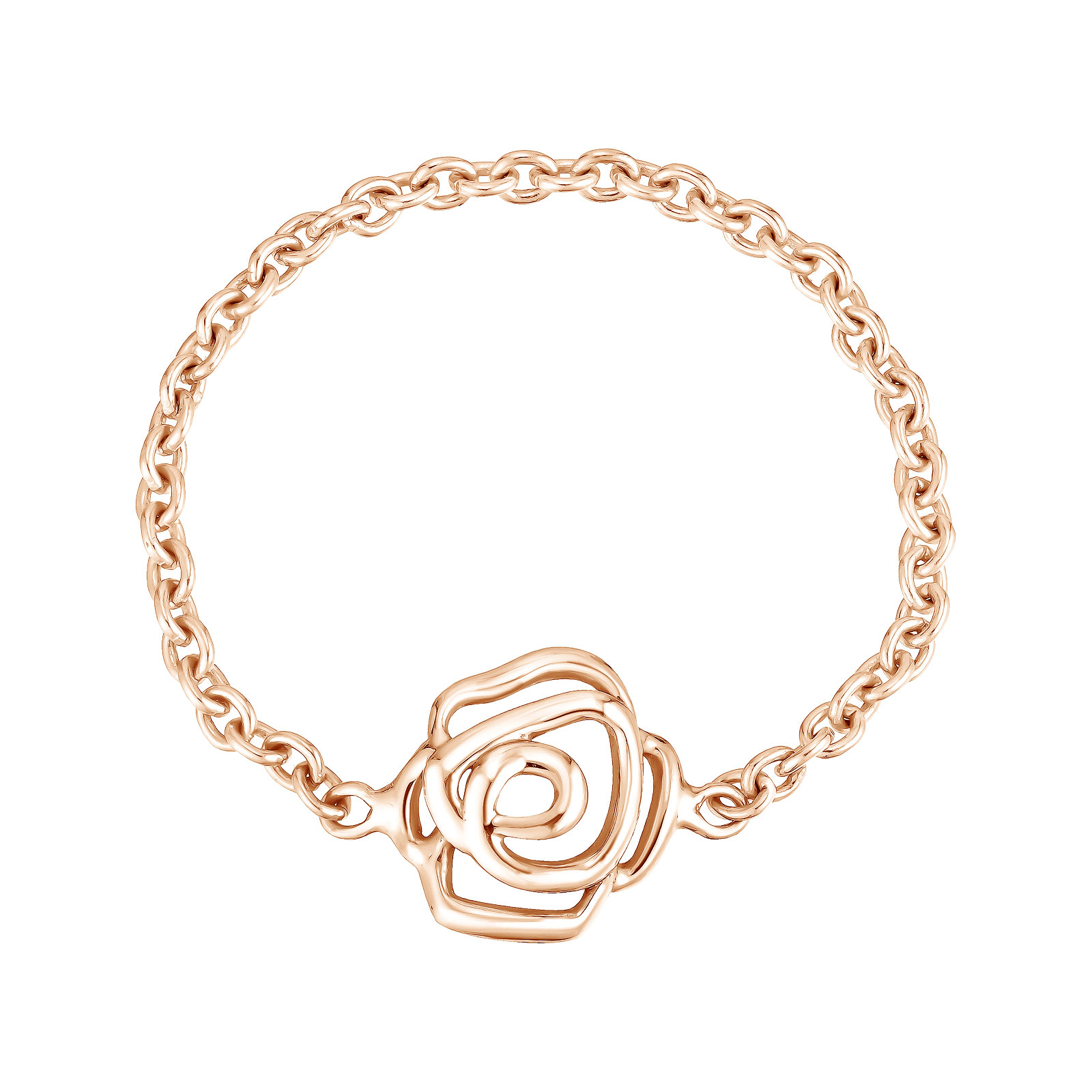 Bague Or rose PrimaRosa Maillons 1
