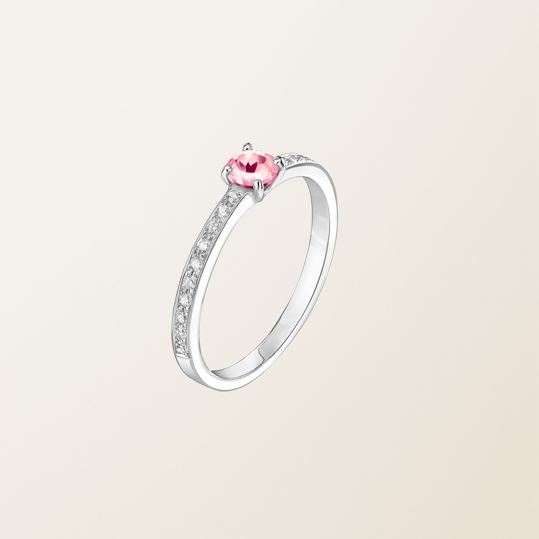Bague Platine Tourmaline Milady