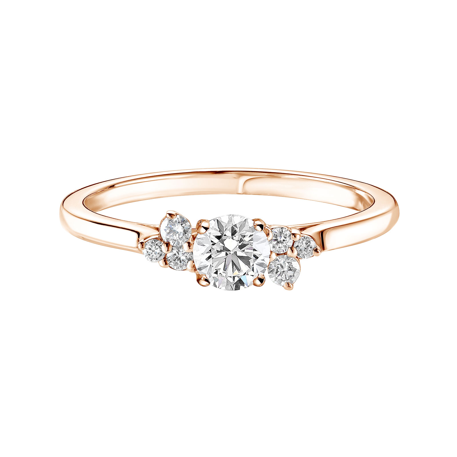Bague Or rose Diamant Baby EverBloom 0,4 ct 1