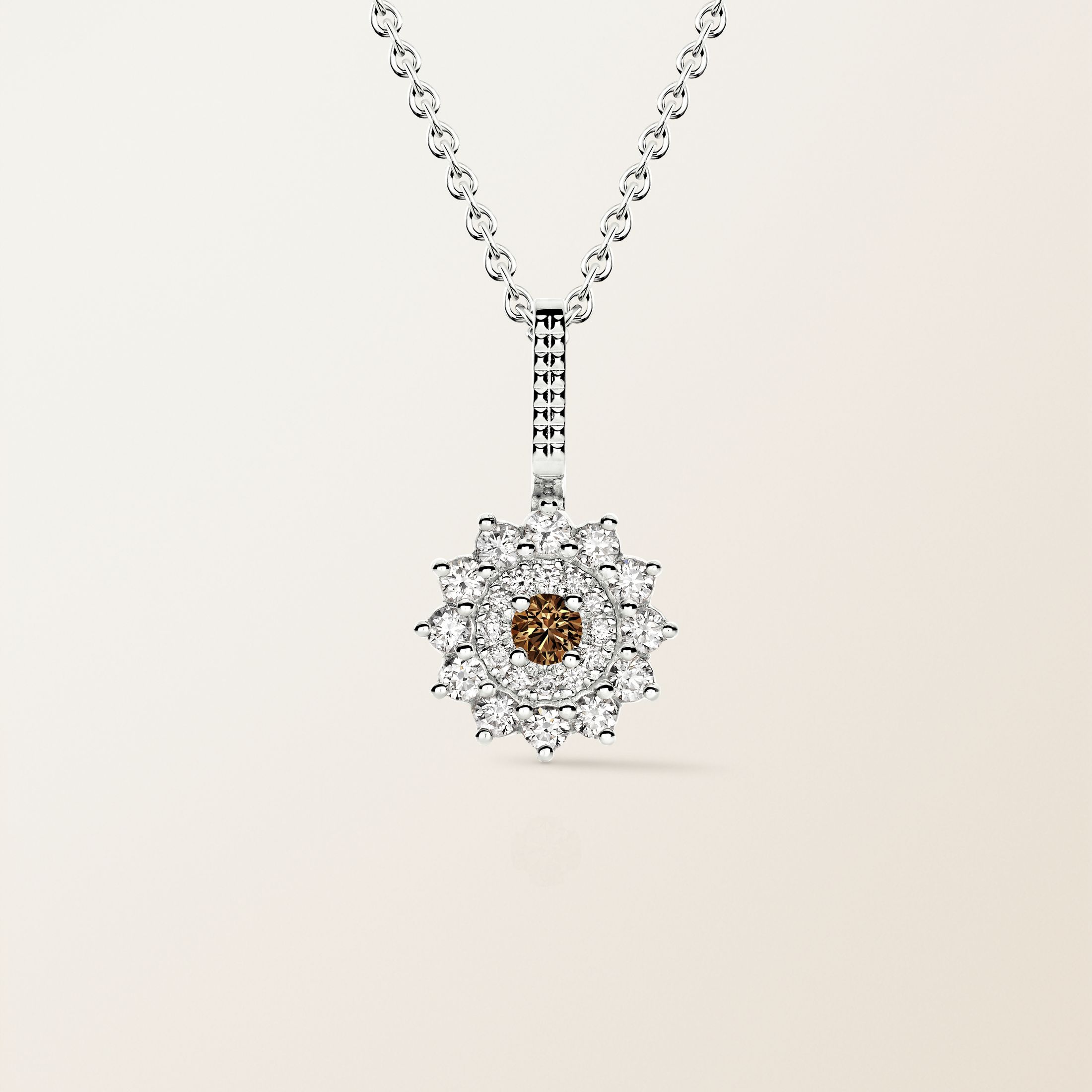 White gold, Chocolate Diamond