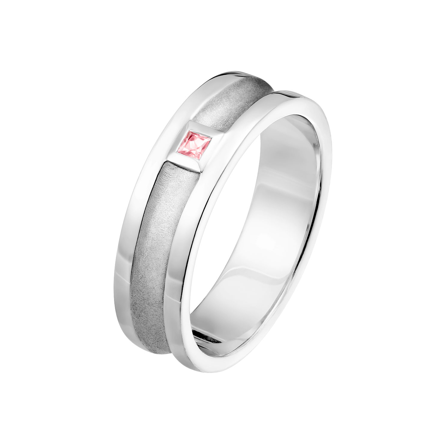 Bague Platine Tourmaline Minotaure 1