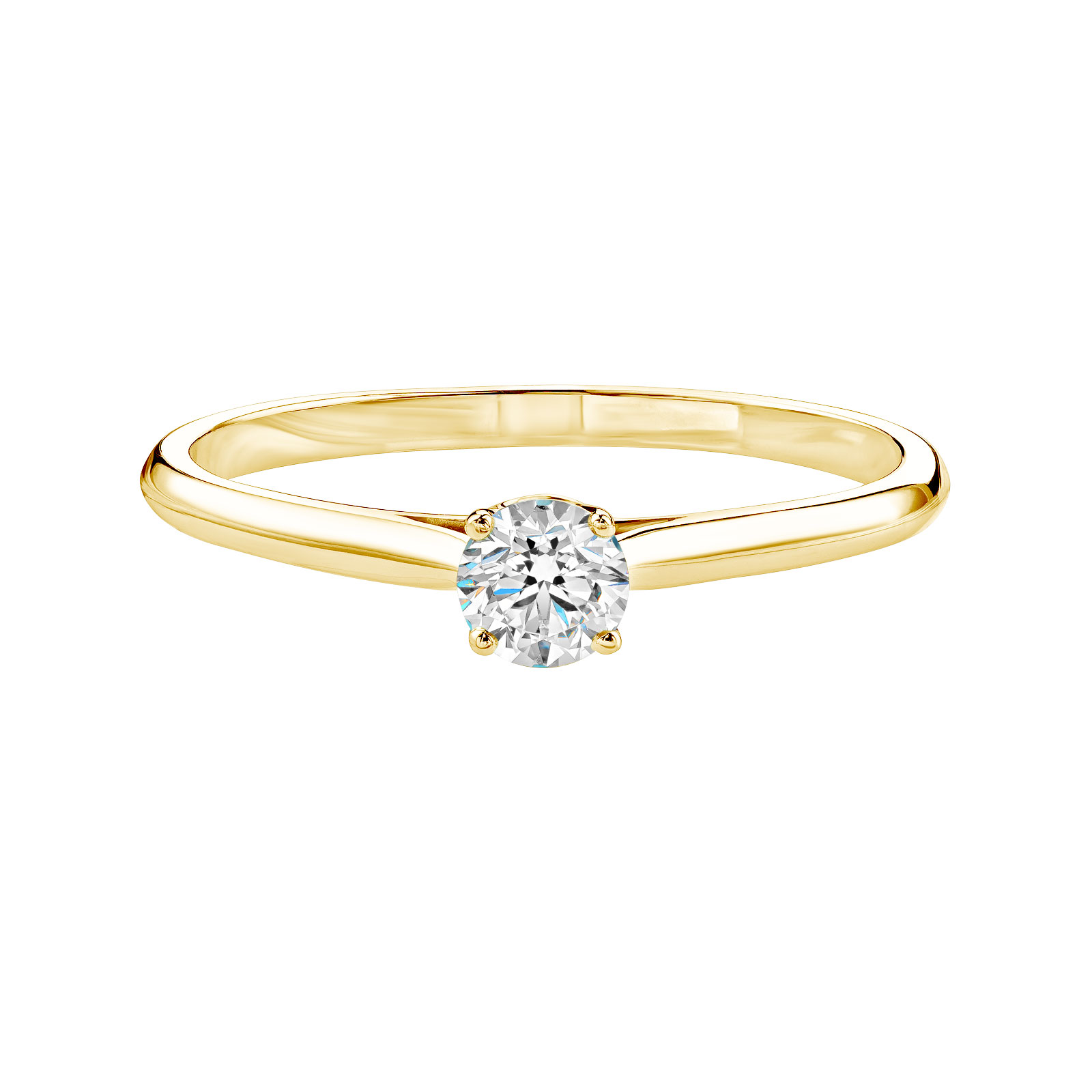 Bague Or jaune Diamant Baby Lady 1