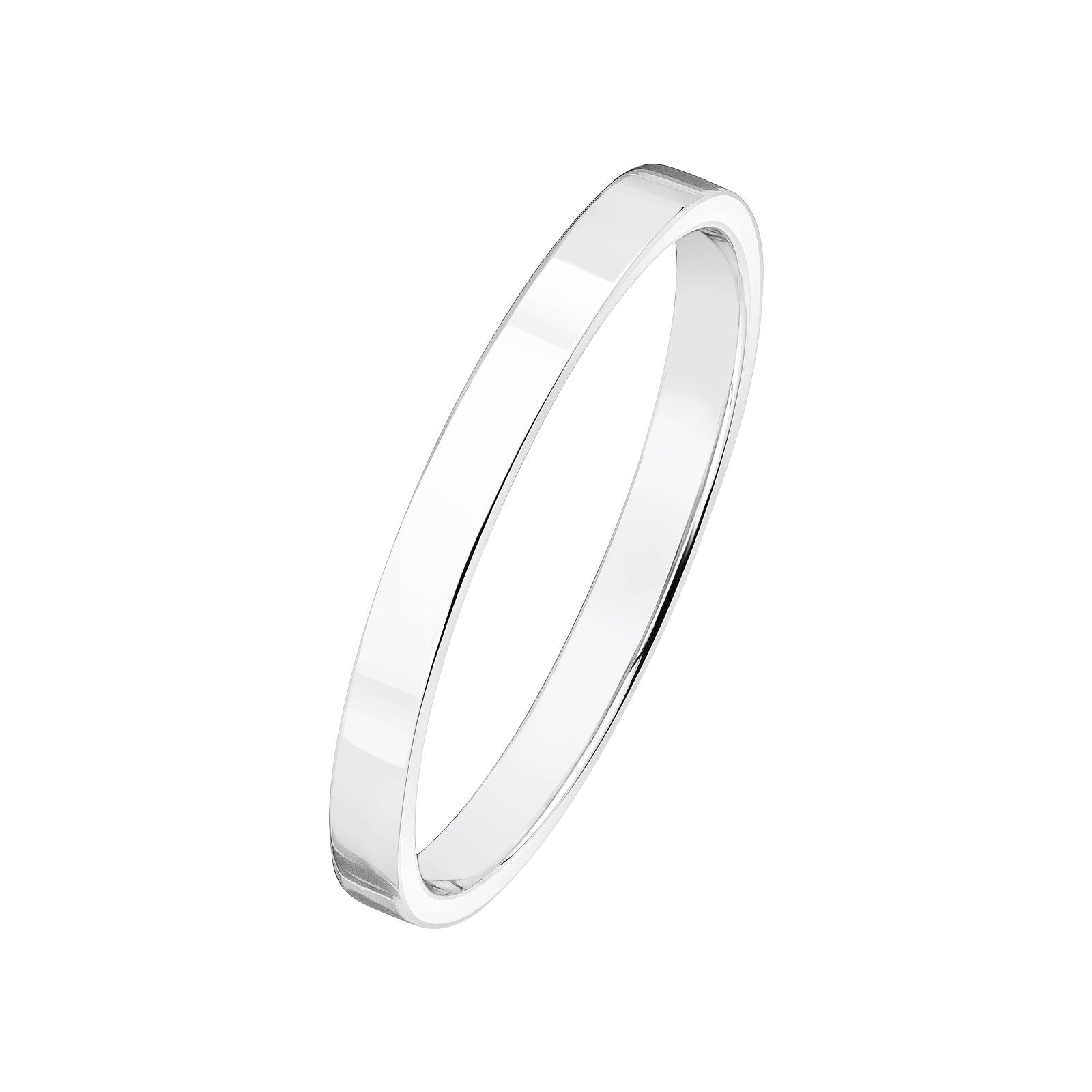 Alliance Or blanc Rivoli 2 mm 1