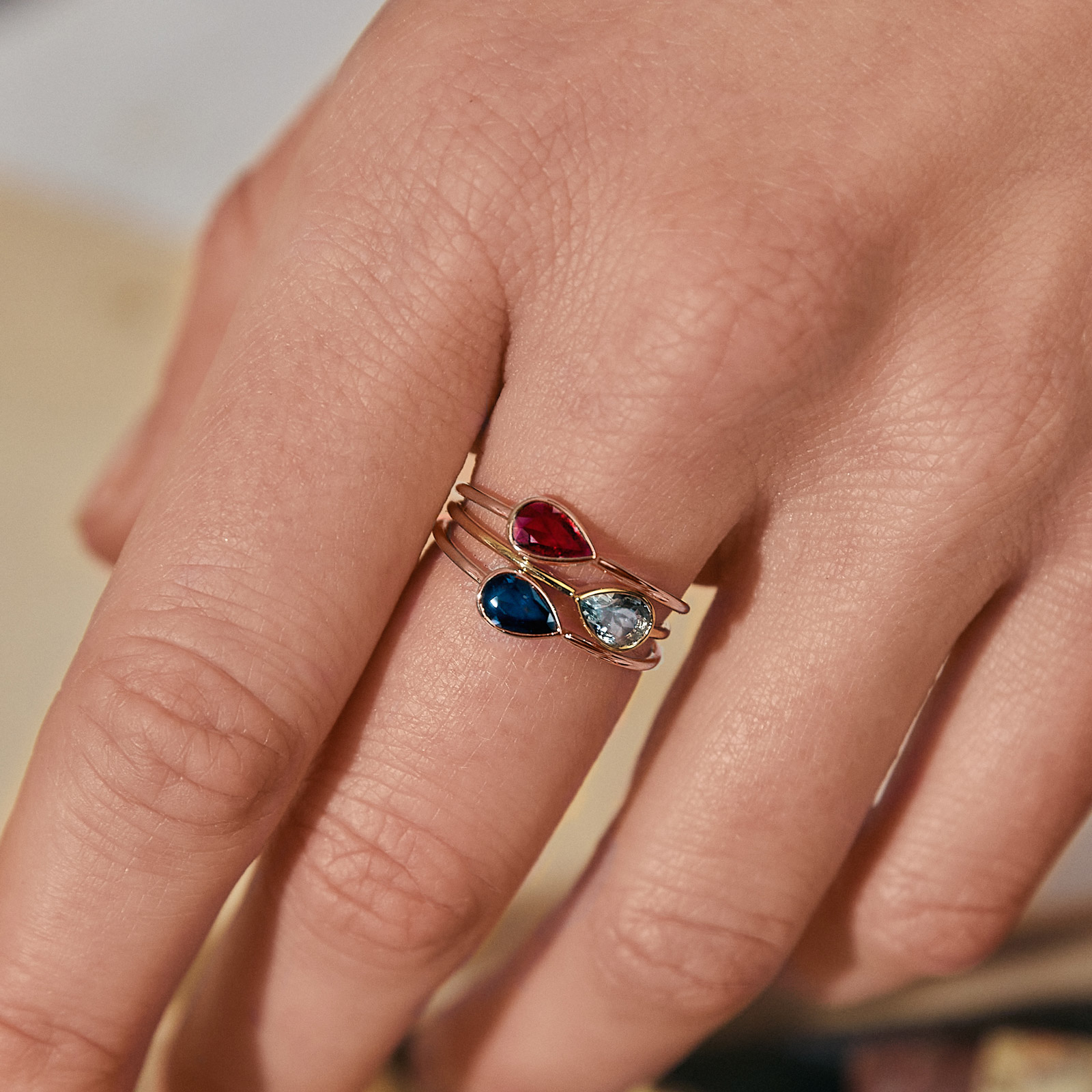 Ring White gold Tsavorite Gemmyorama 4