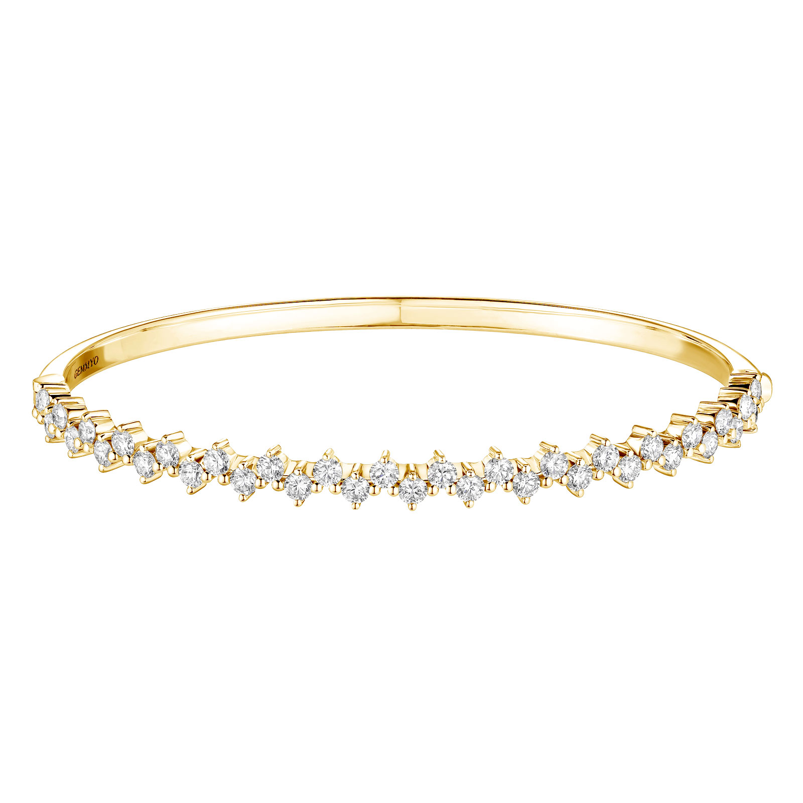 Bracelet Or jaune Diamant Paris 1901 M 1