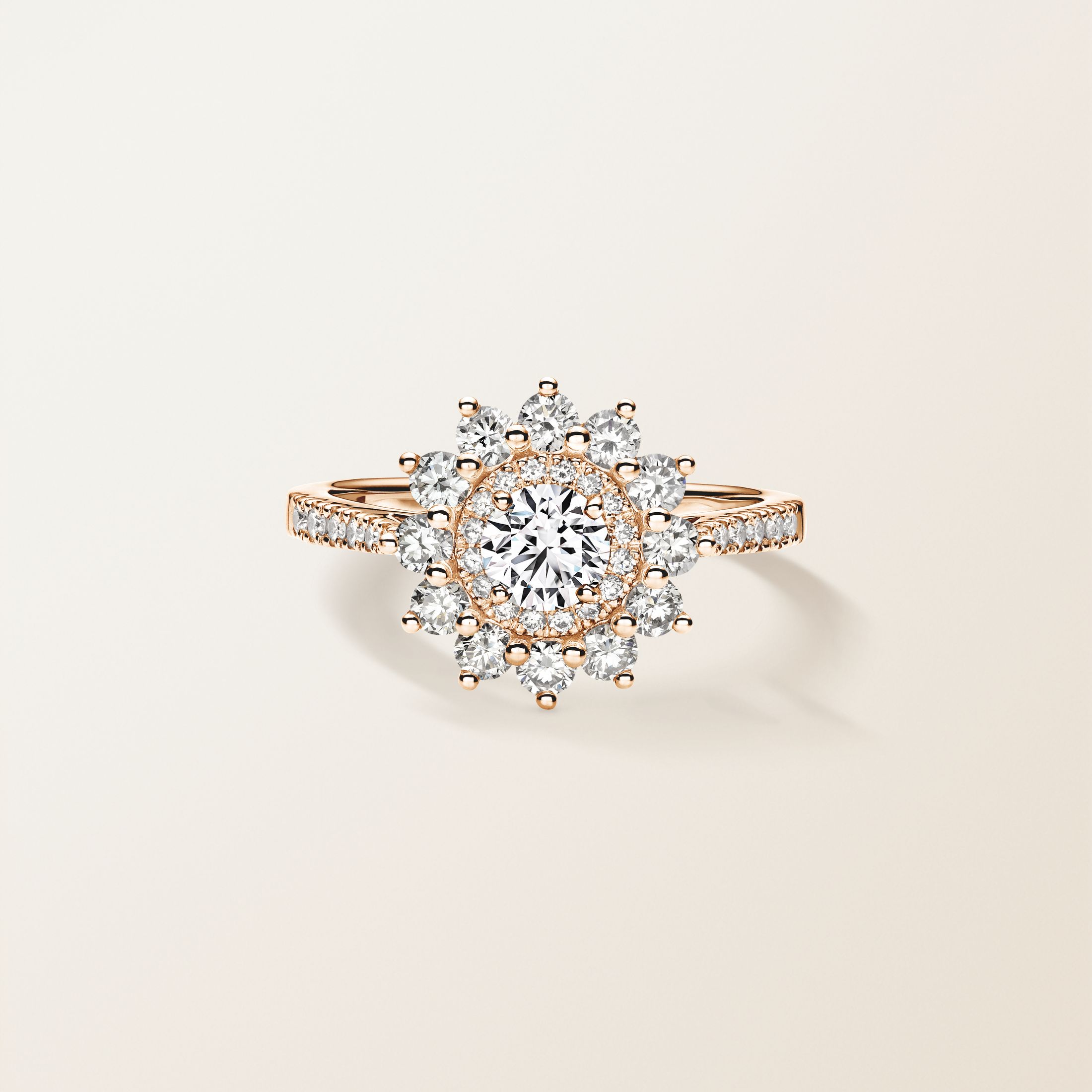 ピンクゴールド, ダイヤモンド