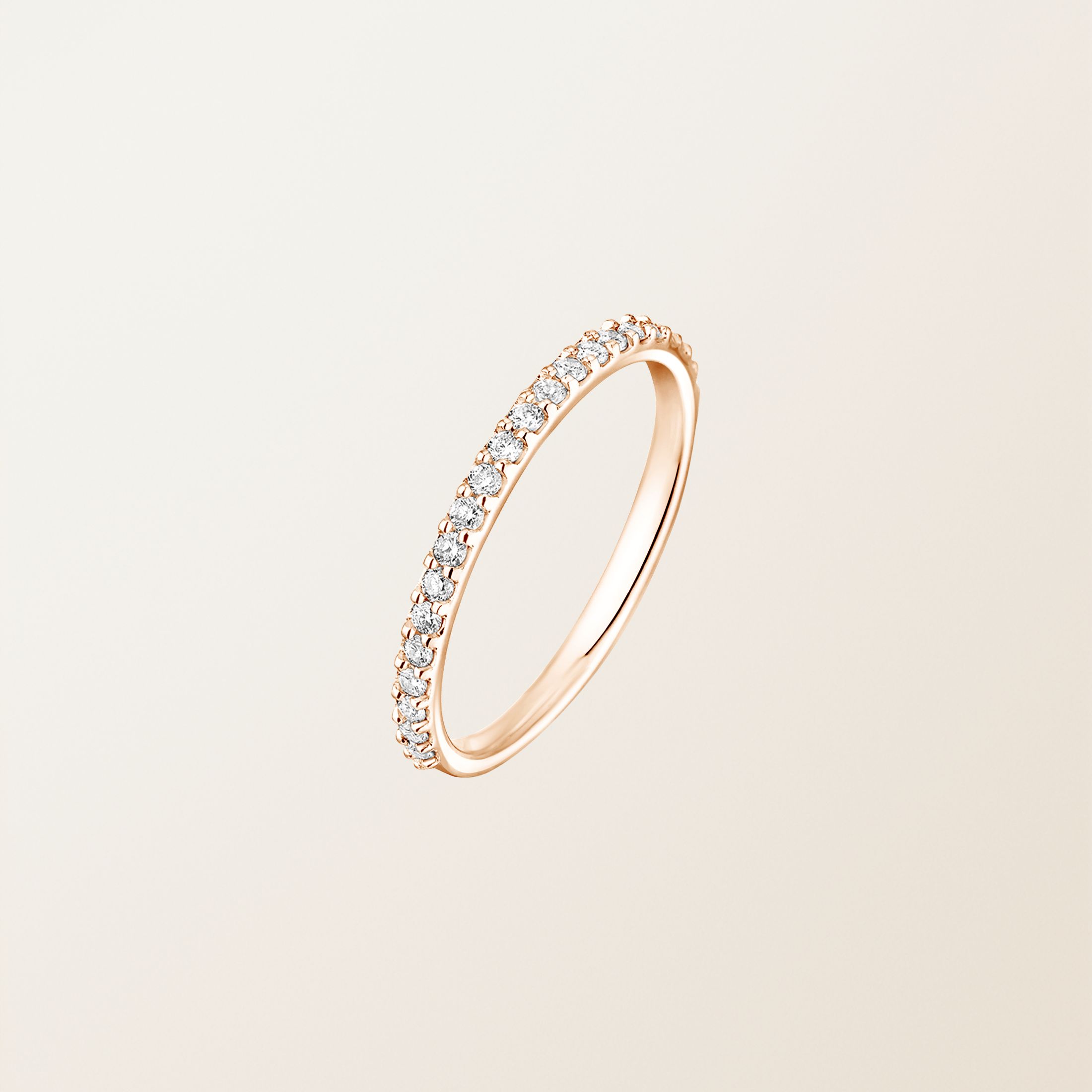 Allianz 18K Roségold Diamant Faubourg Semi Pavée