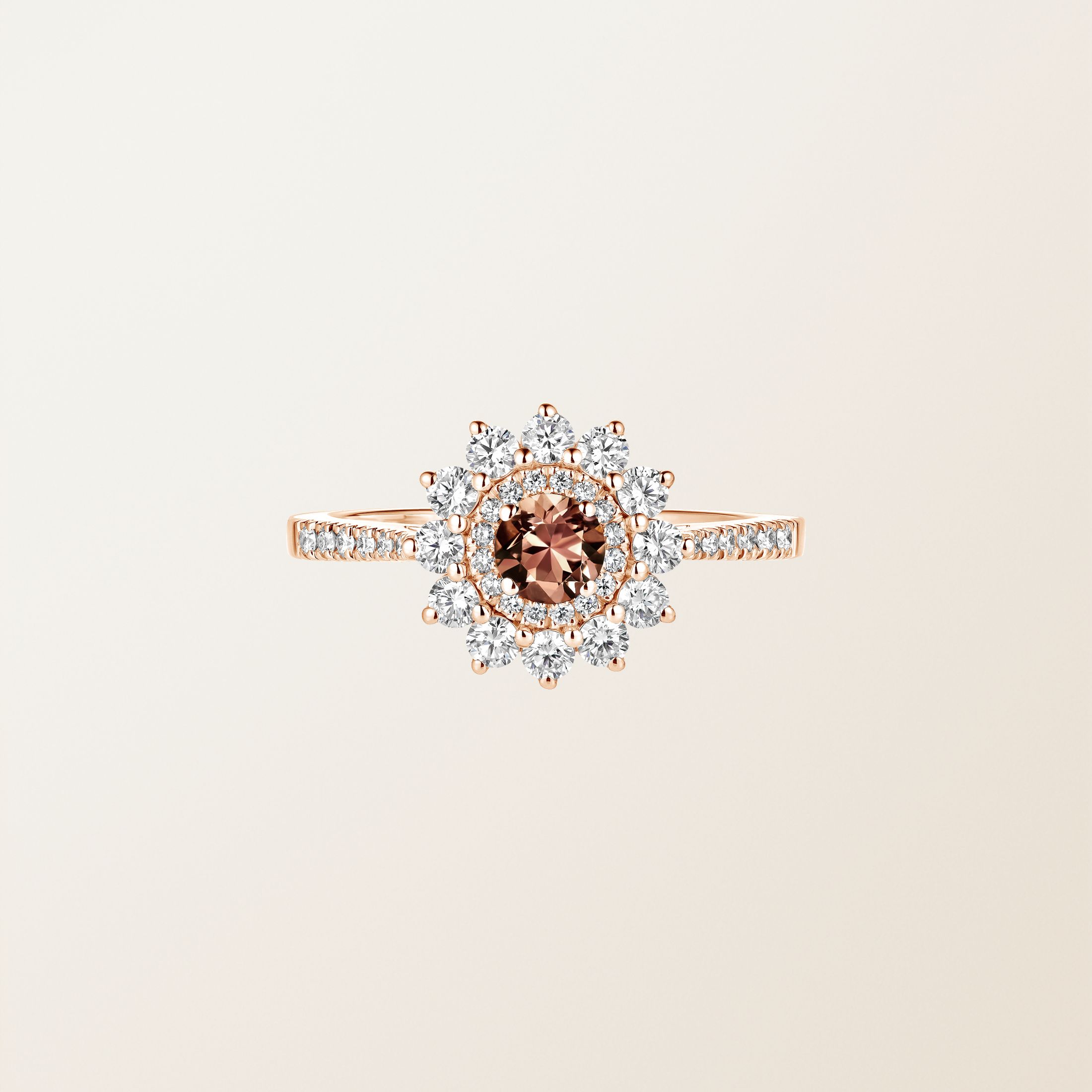 Or rose, Saphir Pêche