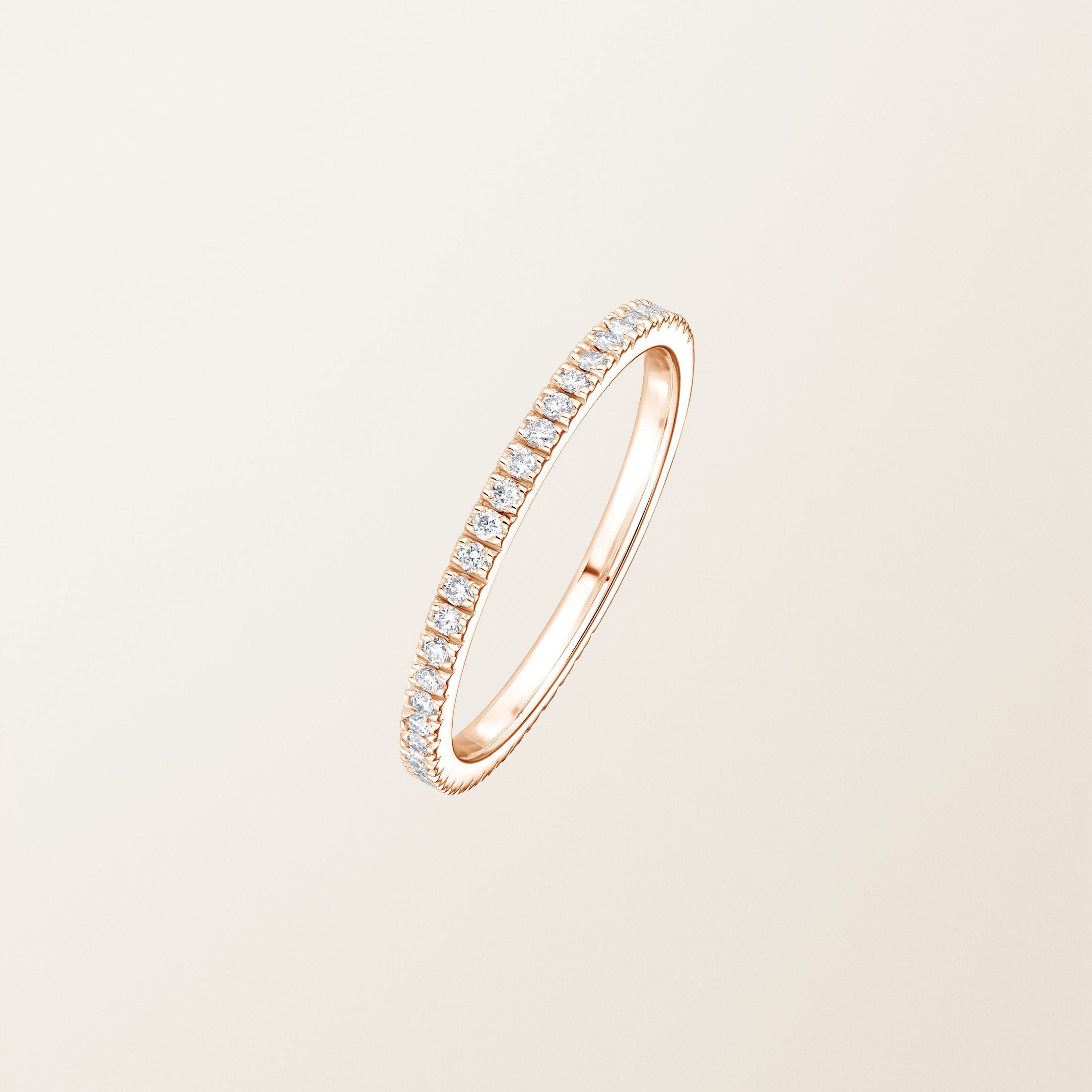 Allianz 18K Roségold Diamant Rétromantique