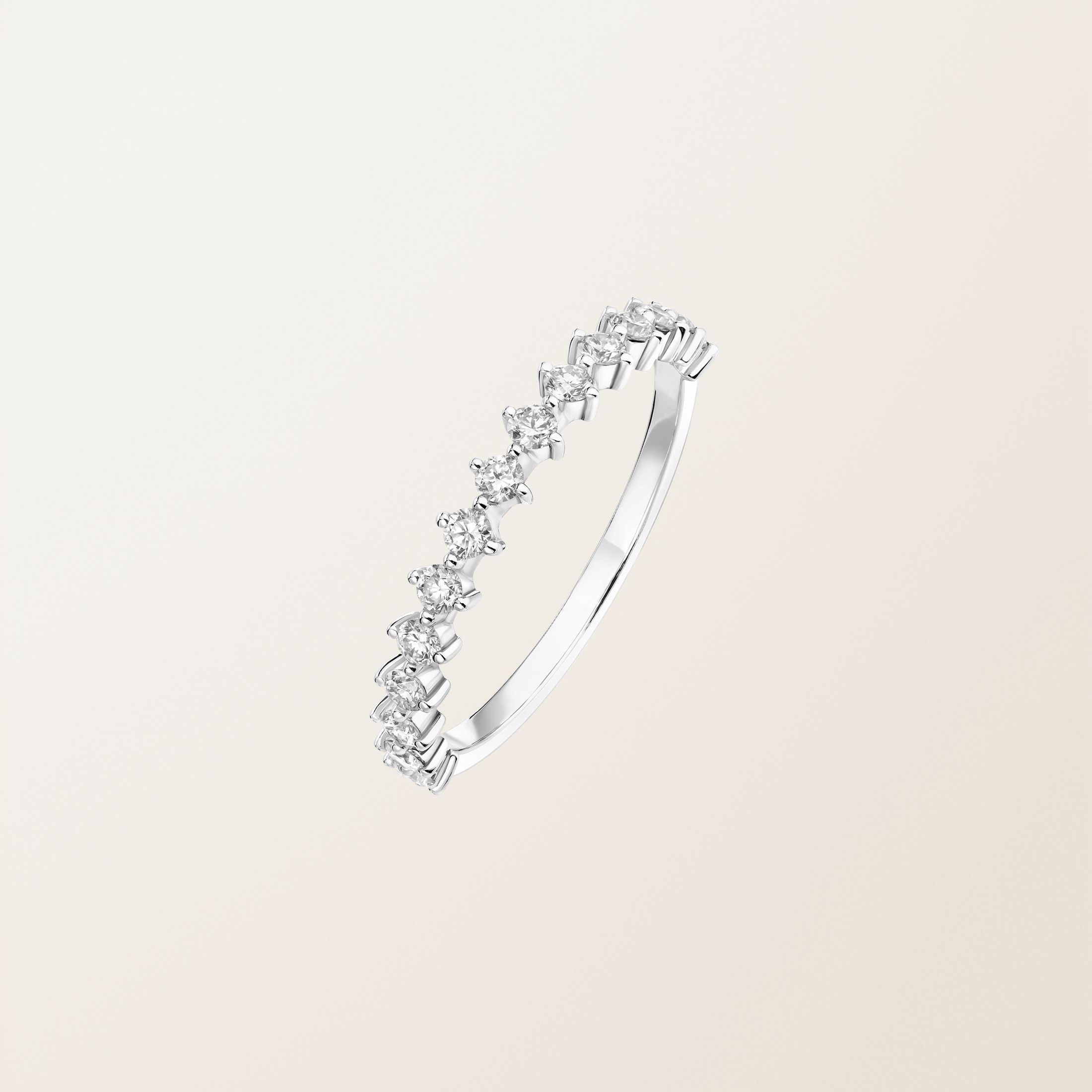Paris 1901 S White Gold Diamond Ring