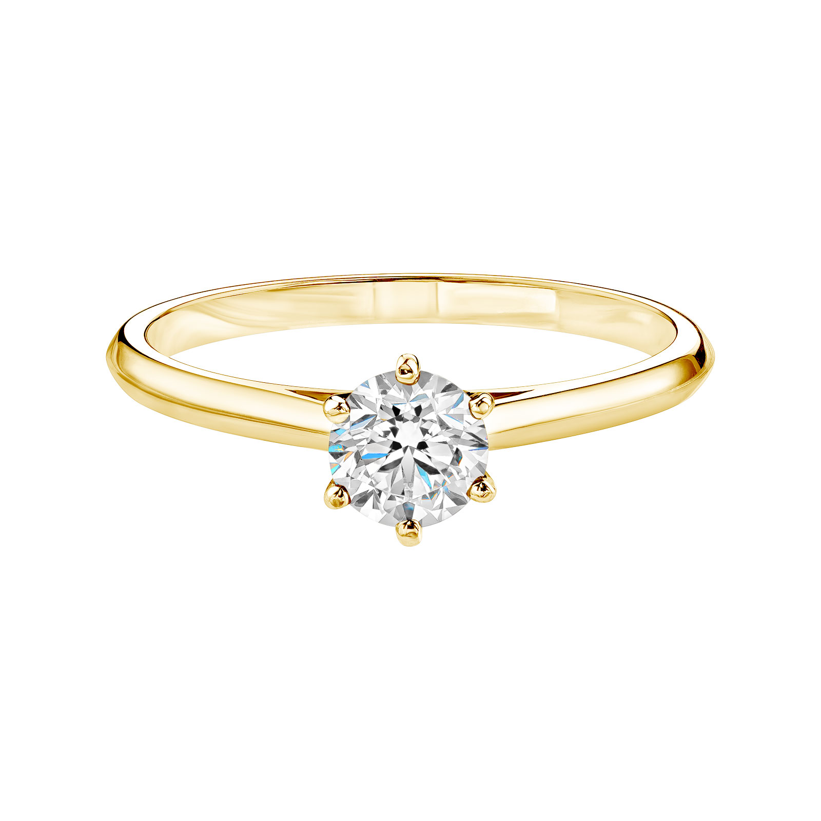 Bague Or jaune Diamant Little Lady 1