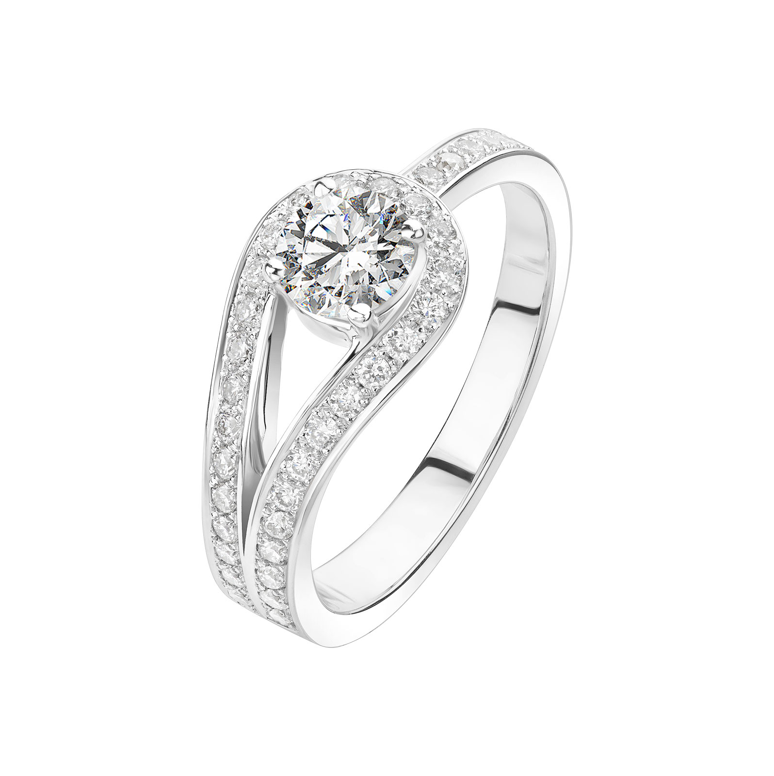 Bague Platine Diamant Romy 1