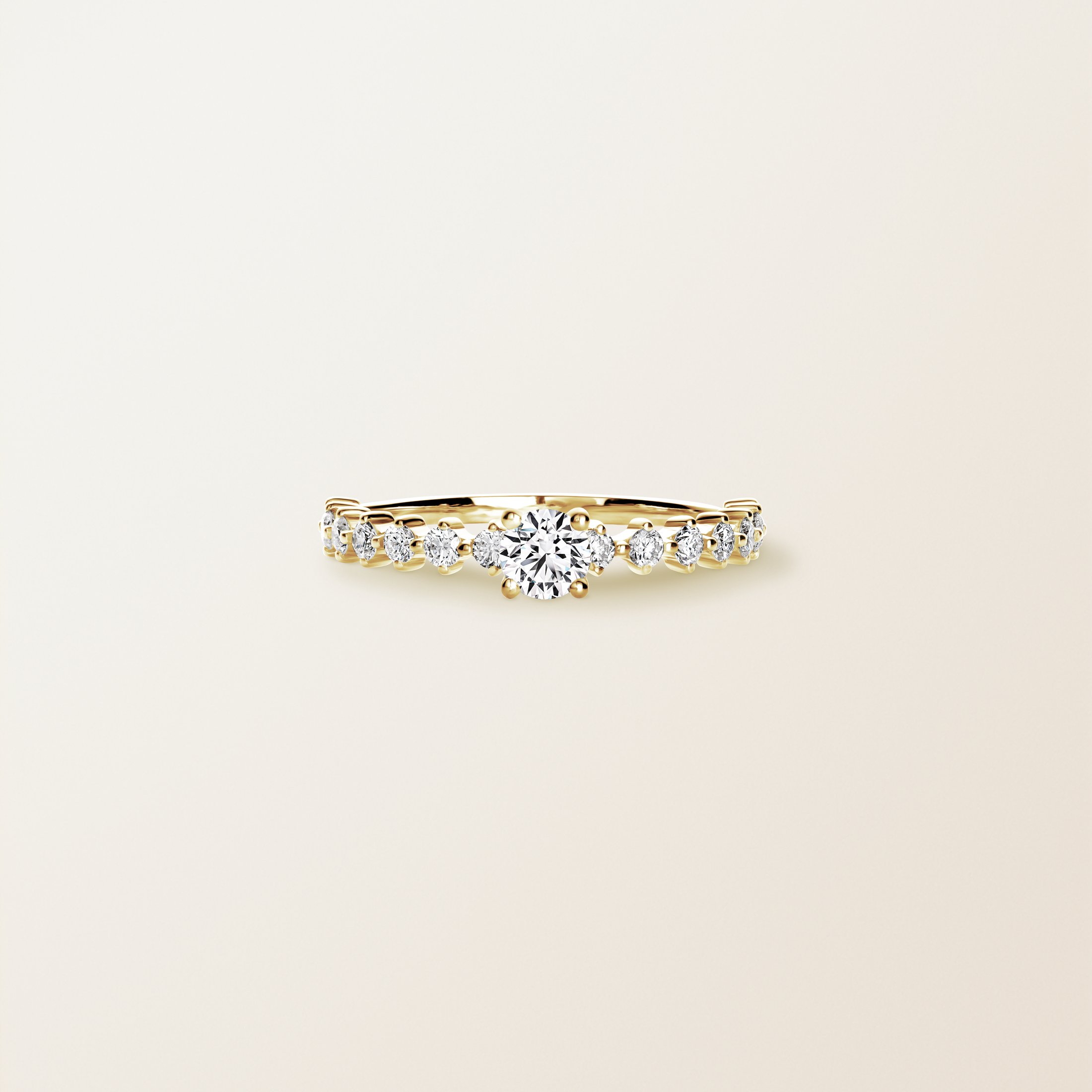 Yellow gold, Diamond