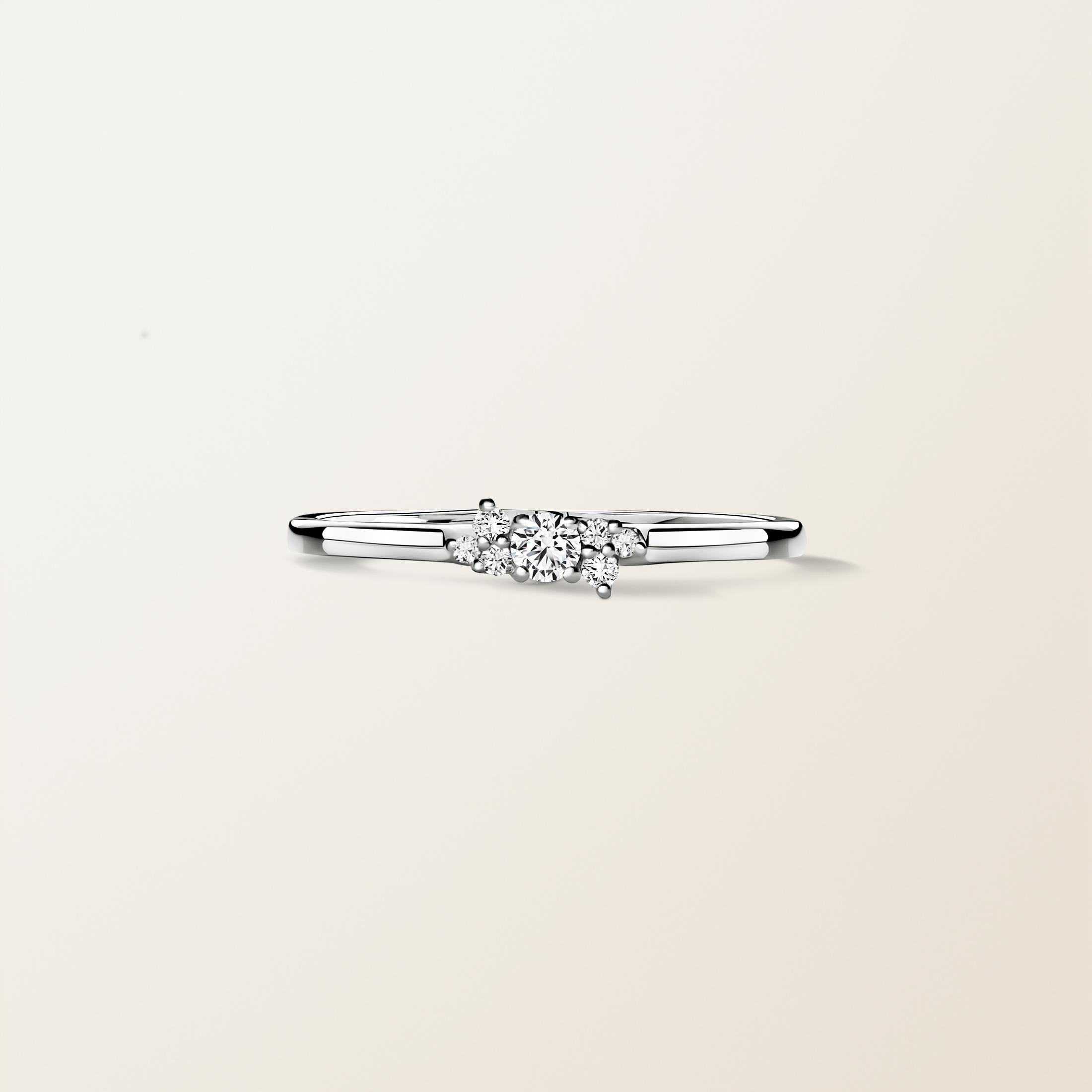 Or blanc, Diamant