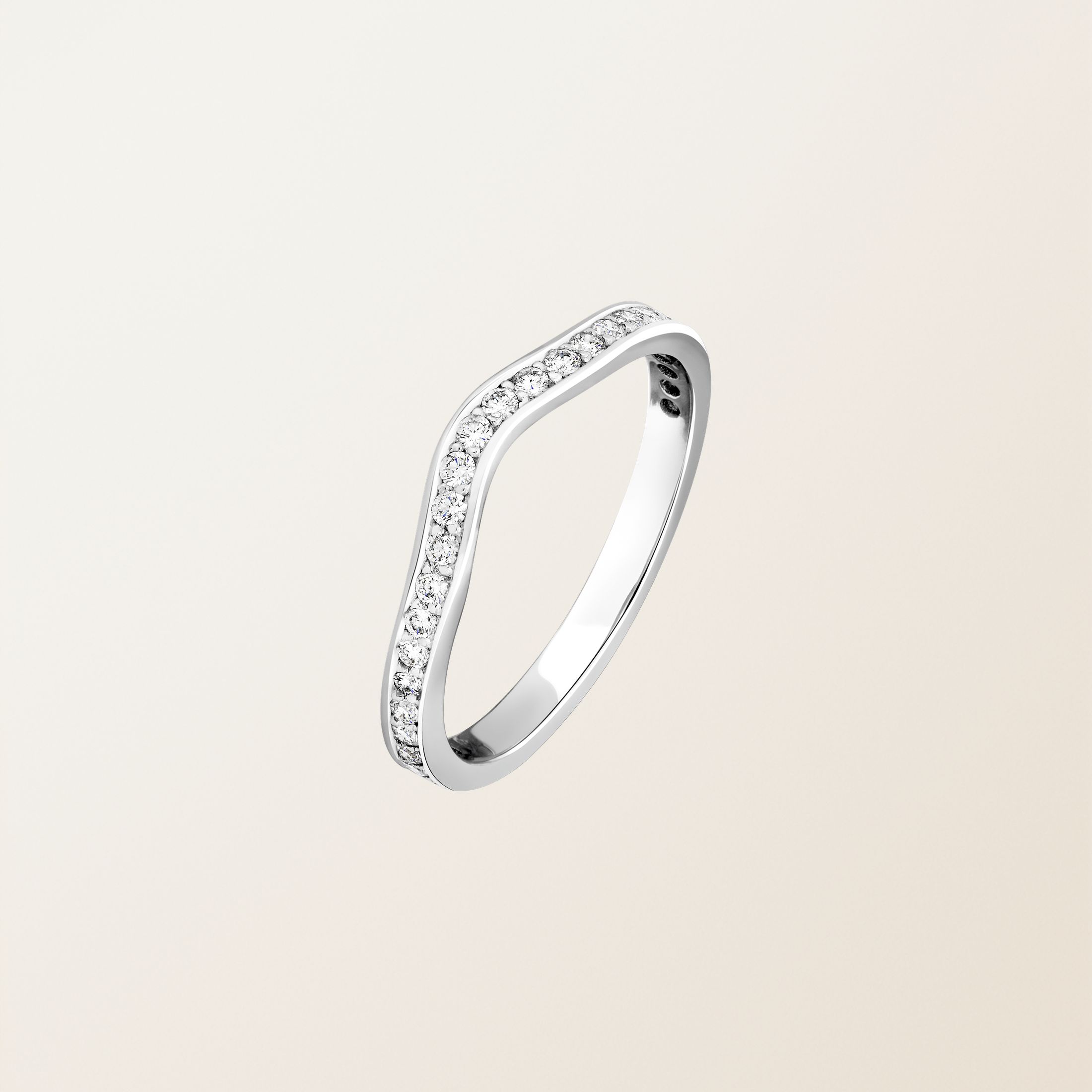 Allianz 18K Weißgold Diamant Madame