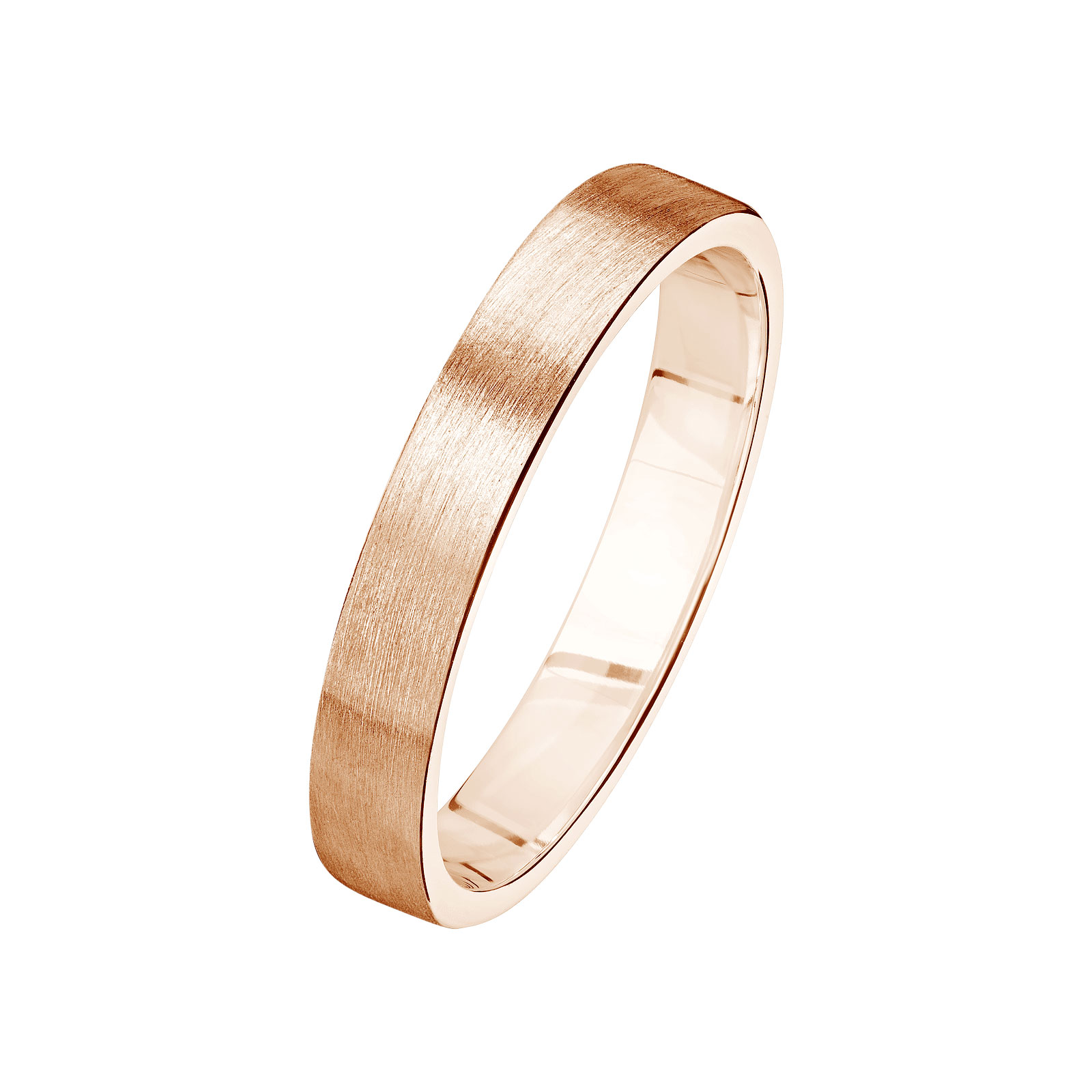 Bague Or rose St-Honore 4mm 1